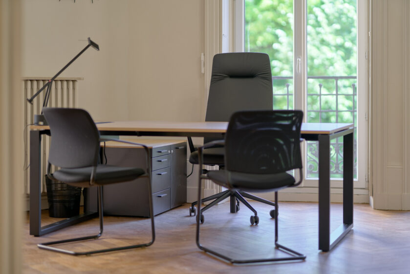 bureau direction dans style haussmanien