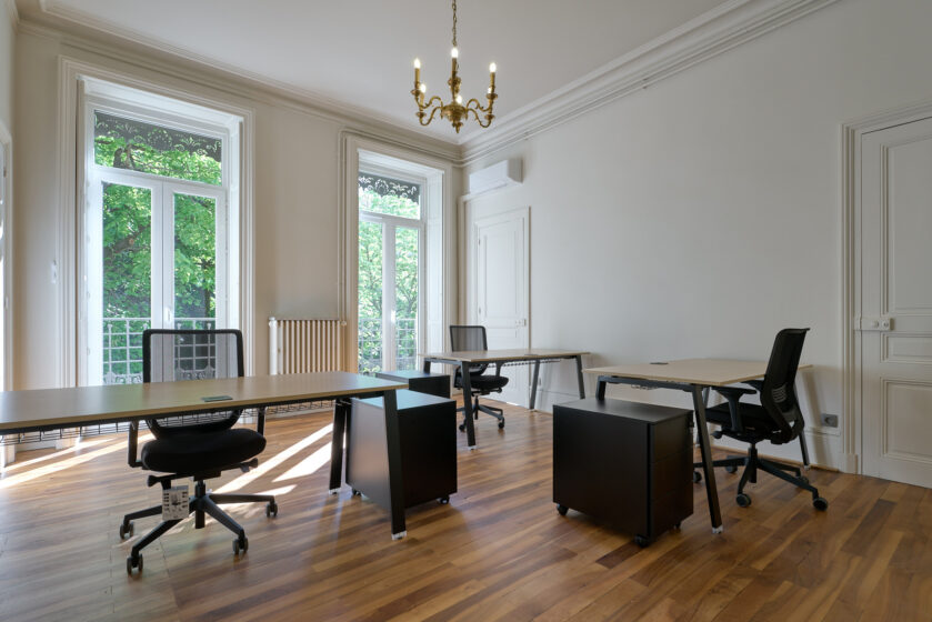 bureaux opératifs dans style haussmanien