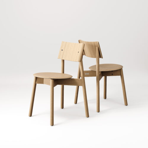 SSF FullWood chaise Tiptoe chêne